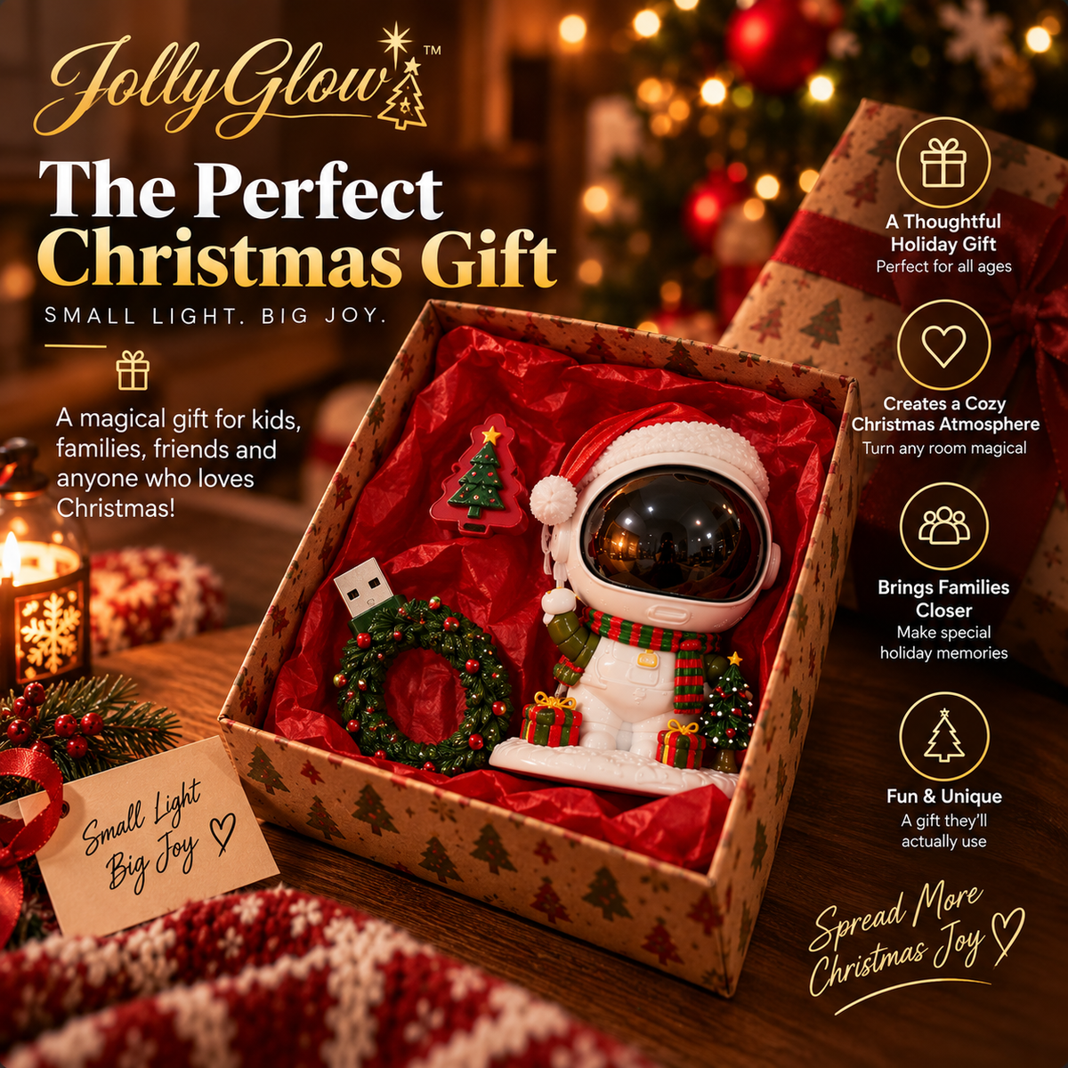 JollyGlow™ Christmas Projector